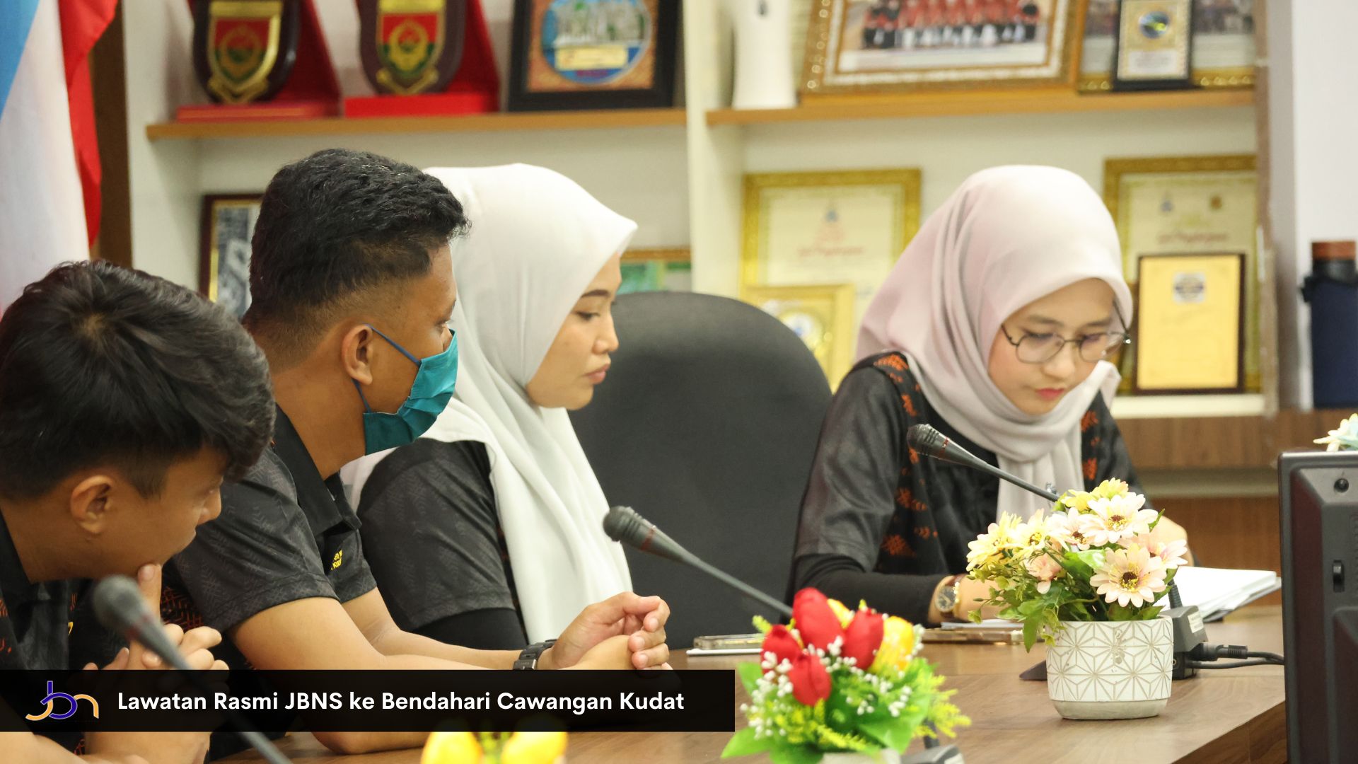 Lawatan Rasmi JBNS ke Bendahari Cawangan Kudat